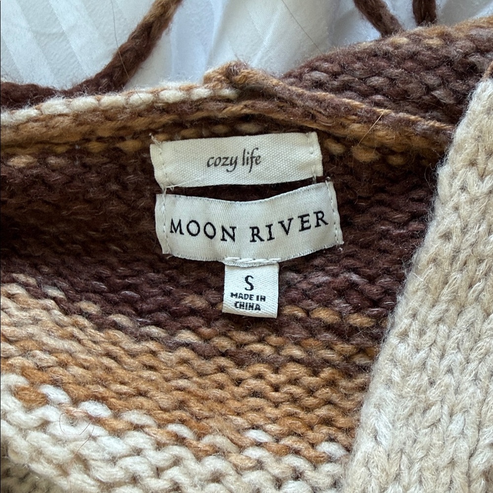 Moon River cozy striped sweater set size small - Picture 4 of 4